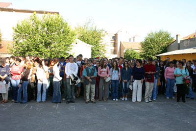 A 2006/2007-es tanév megnyitója is a hagyományos módon zajlott az Ady Endre Líceumban