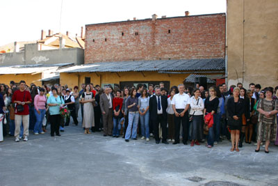 A 2006/2007-es tanév megnyitója is a hagyományos módon zajlott az Ady Endre Líceumban