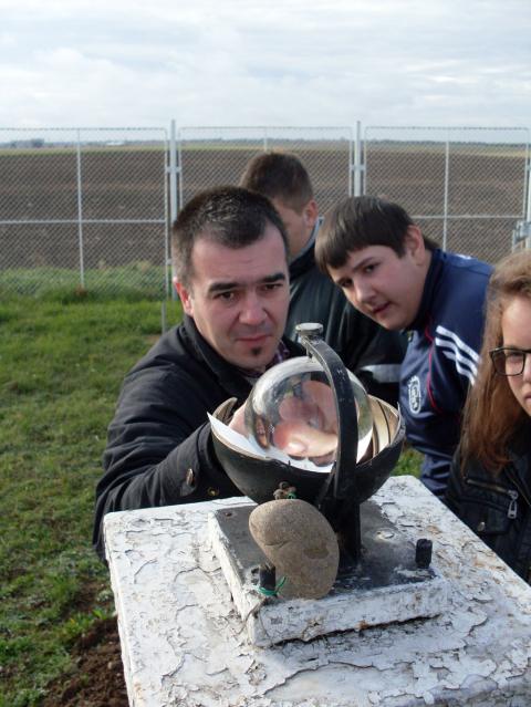 Látogatás a nagyváradi meteorológiai állomáson