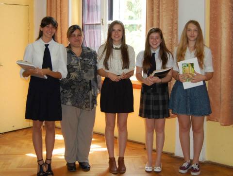 Tanévzáró, díjkiosztó 2014