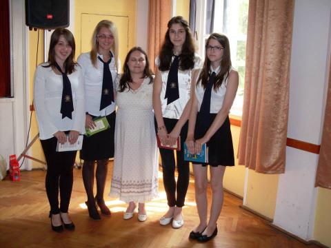 Tanévzáró, díjkiosztó 2014