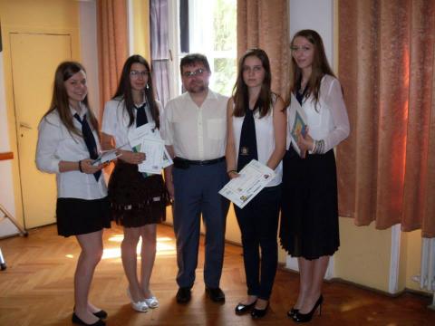 Tanévzáró, díjkiosztó 2014