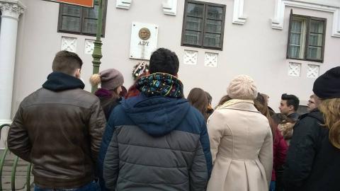 Adysok rendhagyó magyarórája az Ady Endre Emlékmúzeumban