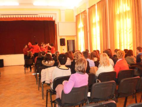 Iskola bemutató a nyolcadikosoknak