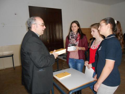 Dr. Károly József Irenaeus tudós váradi premontrei kananok életművéről tartottak vetélkedőt