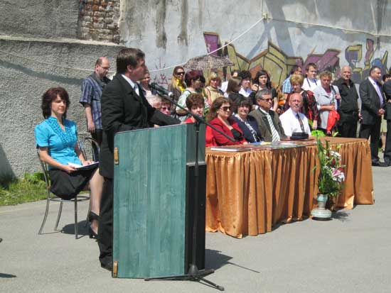 Ballagás az Ady Endre Középiskolában 